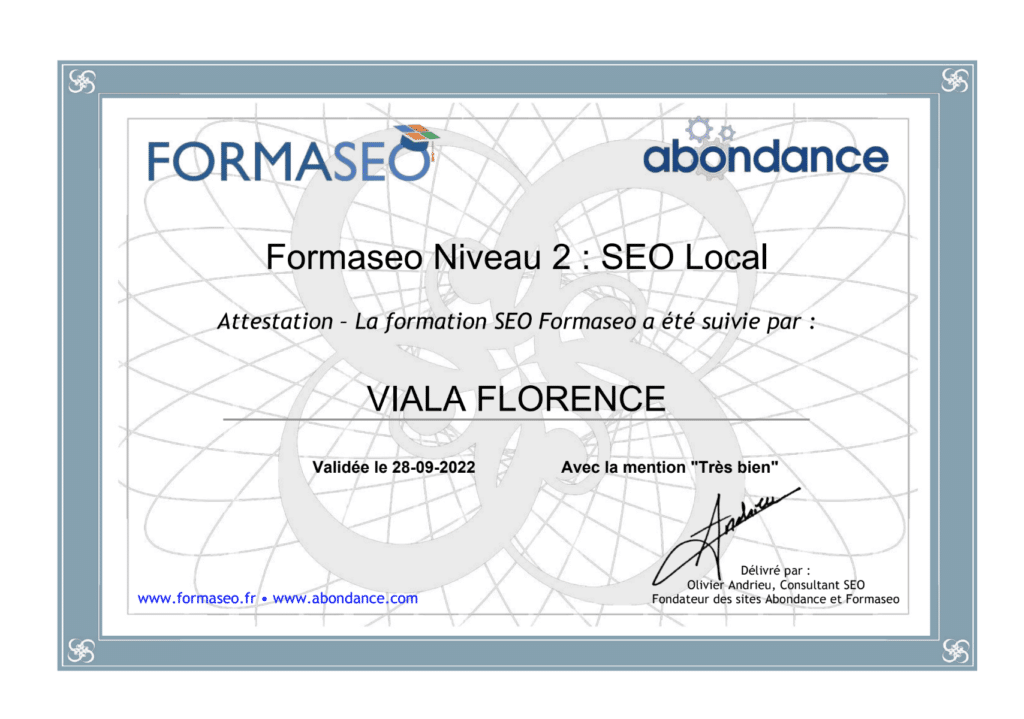 certification seo pour les tpe et pme locales, un facteur de reassurance pour l'entreprise